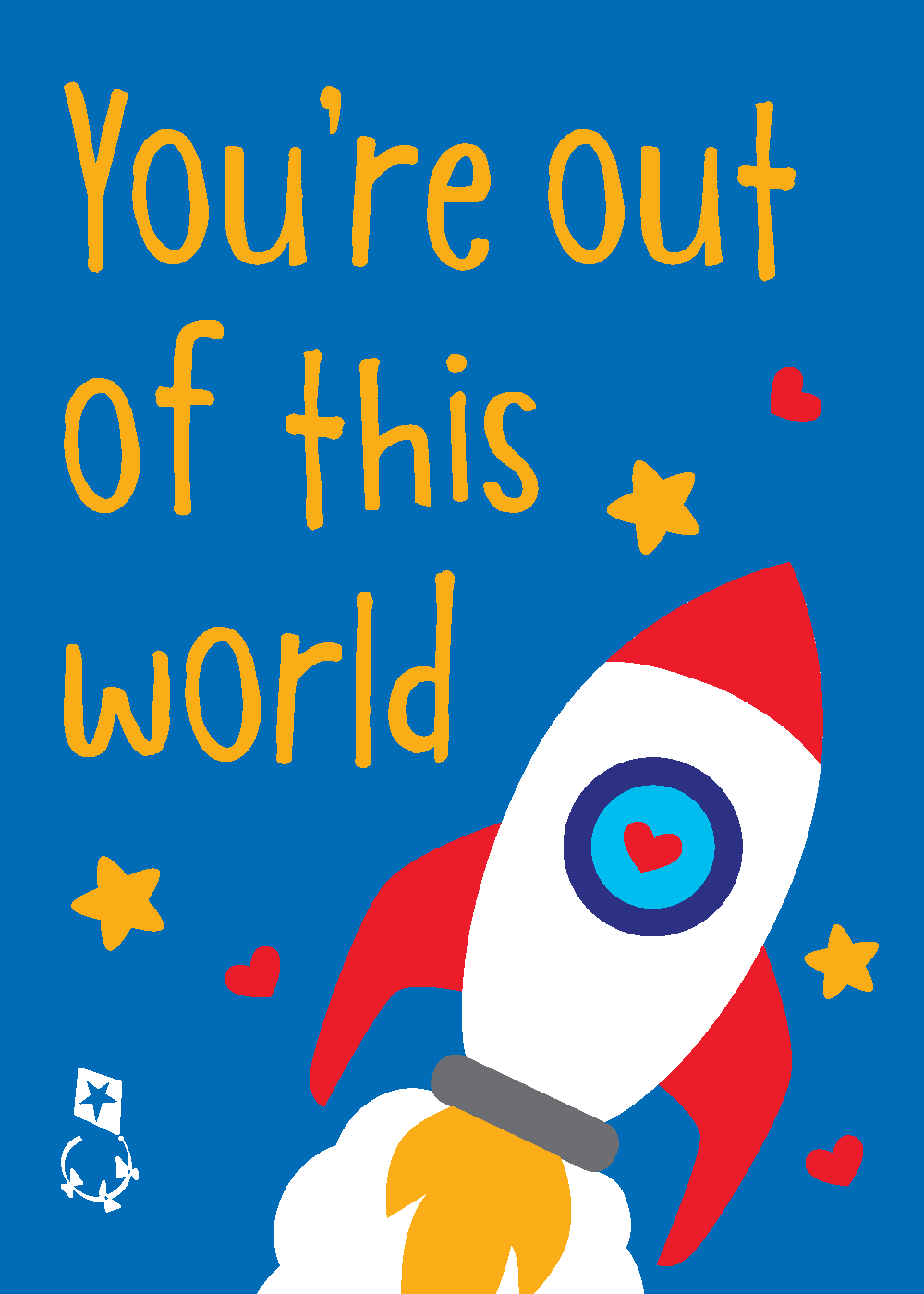 Niswonger Valentine's Day Card You're Out of This World Design 2026