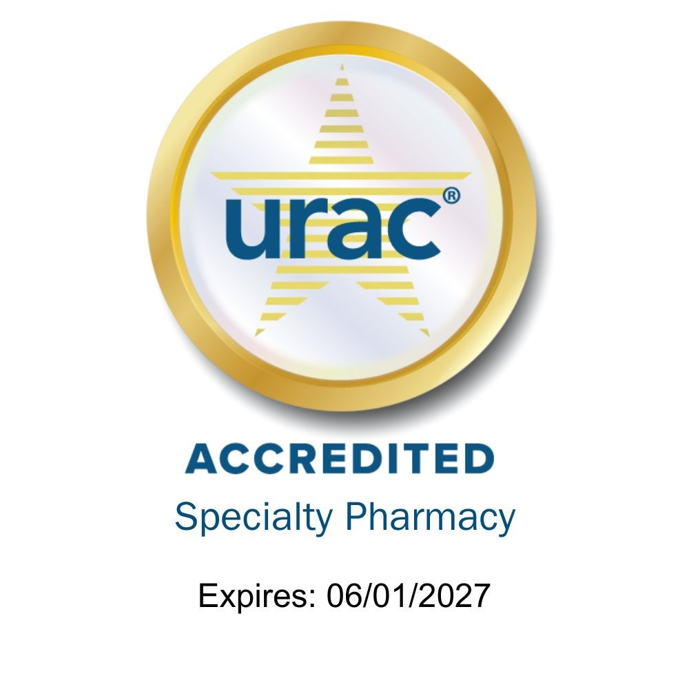 Utilization Review Accreditation Commission Accreditation badge for Ballad Health Specialty Pharmacy