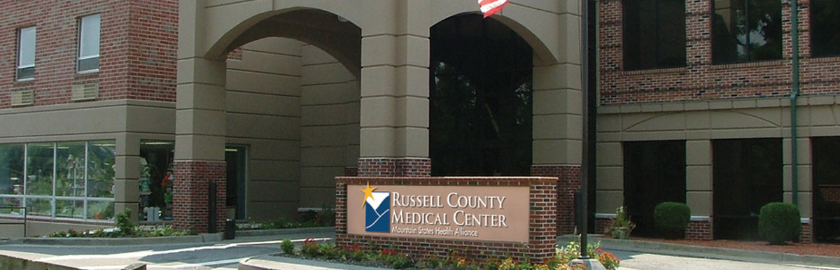 Russell County Hospital exterior