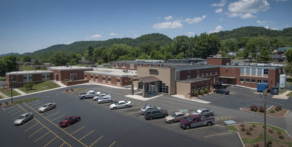 Hawkins County Memorial Hospital aerial photo