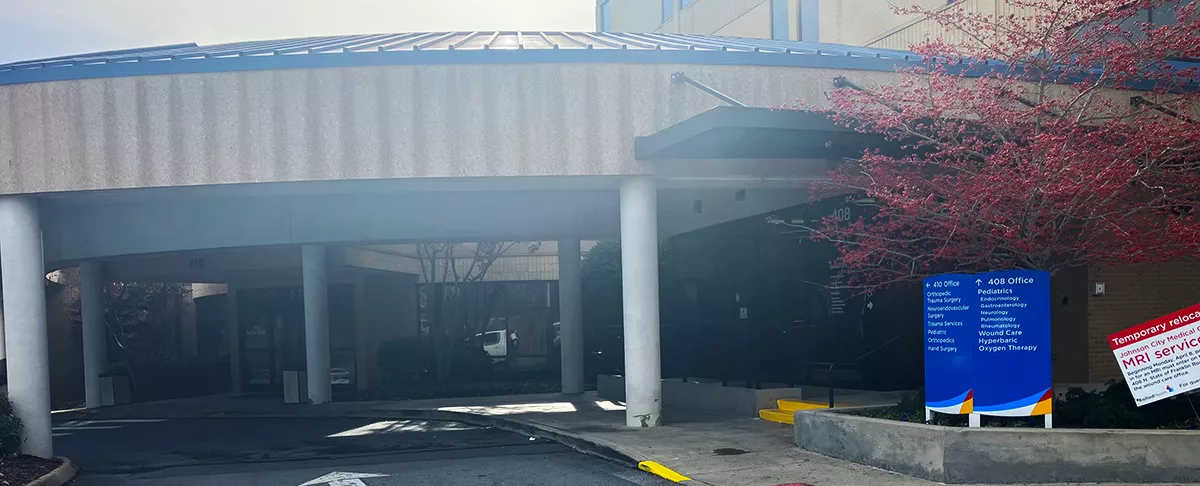 North State of Franklin clinic exterior building entrance