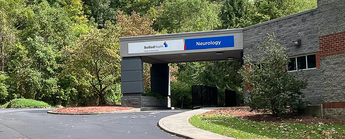 Bristol Neurology clinic entrance in back building