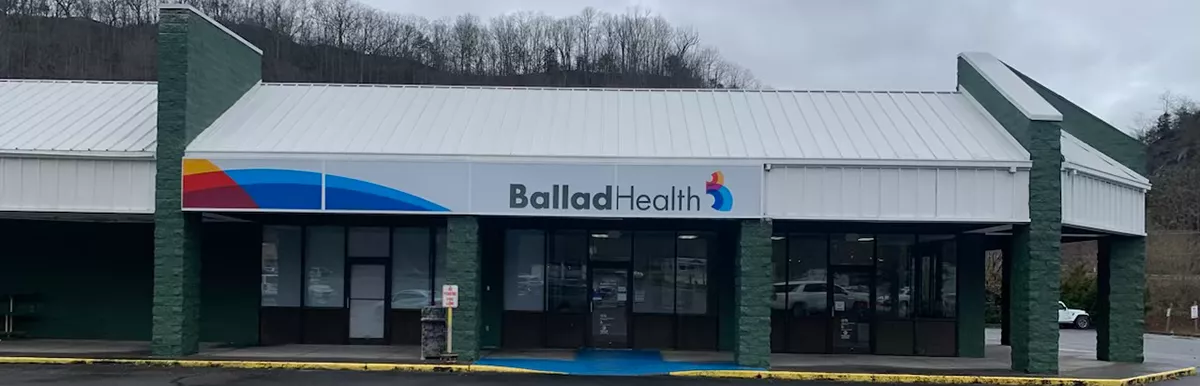 BHMA Rural Health clinic front building entrance