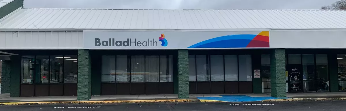 Ballad Health Outpatient Rehabilitation Virginia front entrance